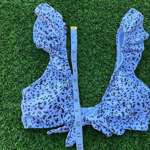 MISSGUIDED Ruffle Bikini Top size 0 - Picture 5 of 6